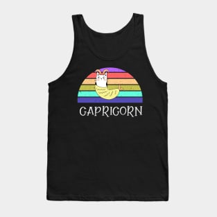 Cat Horoscope Capricorn Tank Top